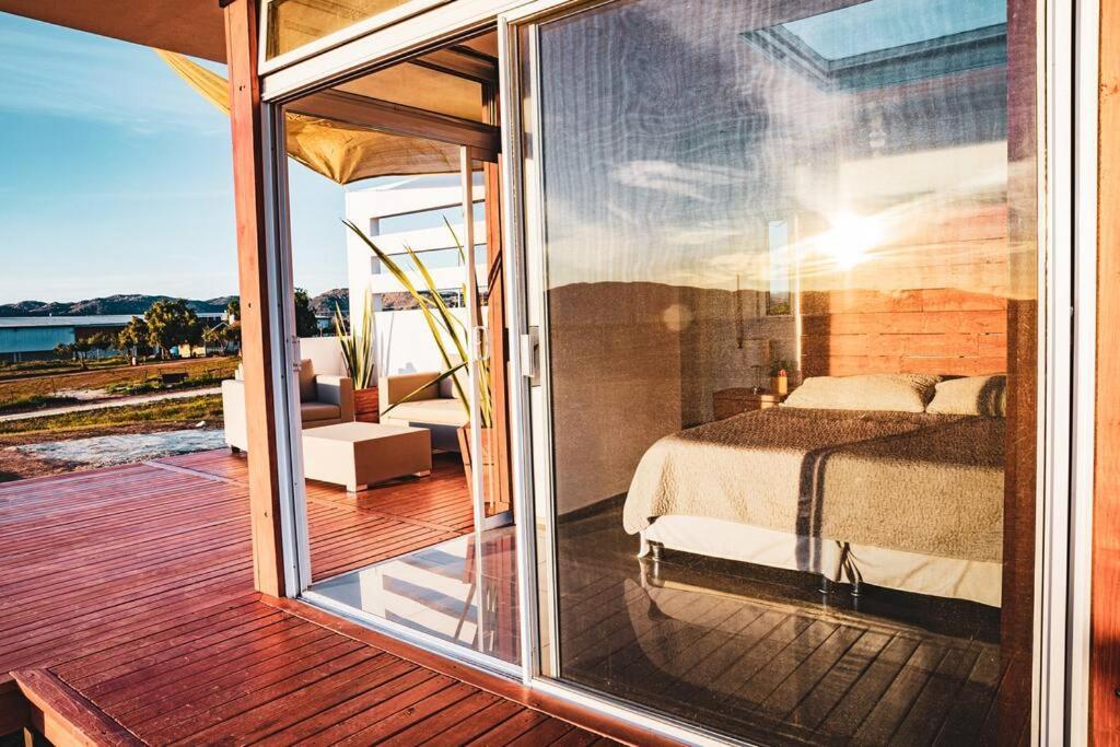 Cabana El Alamo Con Jacuzzi Villa บาเย เด กัวลาลูเป ภายนอก รูปภาพ