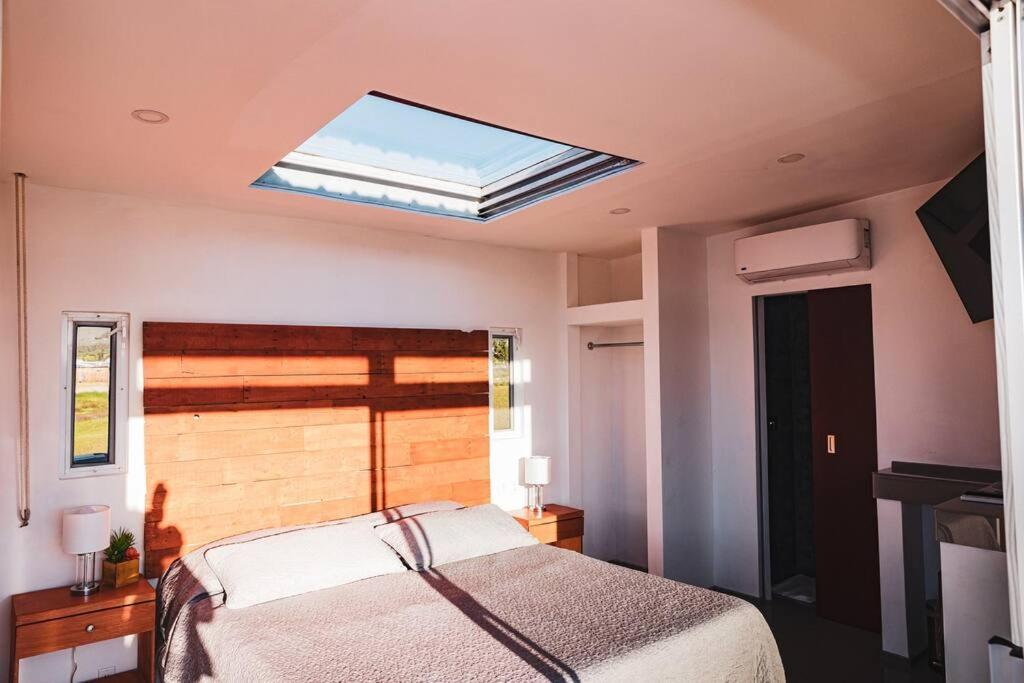 Cabana El Alamo Con Jacuzzi Villa บาเย เด กัวลาลูเป ภายนอก รูปภาพ