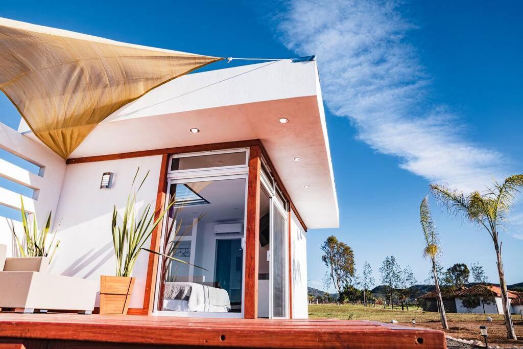 Cabana El Alamo Con Jacuzzi Villa บาเย เด กัวลาลูเป ภายนอก รูปภาพ