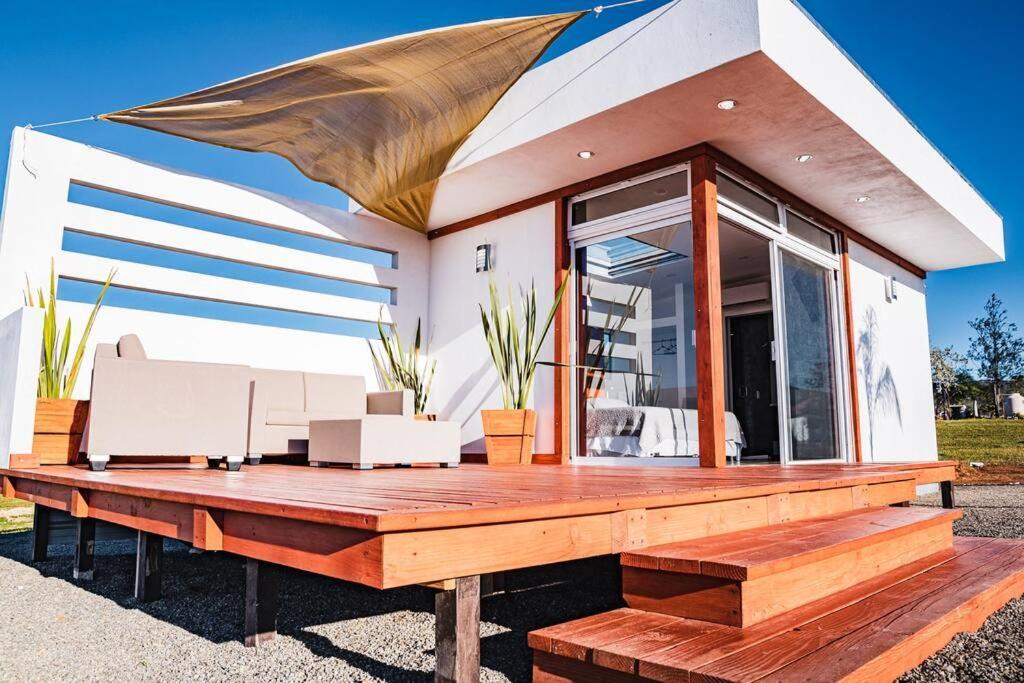 Cabana El Alamo Con Jacuzzi Villa บาเย เด กัวลาลูเป ภายนอก รูปภาพ