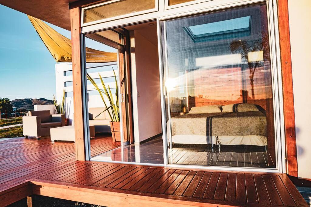 Cabana El Alamo Con Jacuzzi Villa บาเย เด กัวลาลูเป ภายนอก รูปภาพ