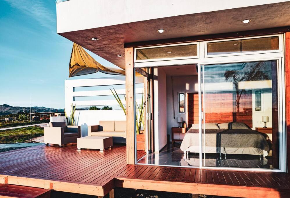 Cabana El Alamo Con Jacuzzi Villa บาเย เด กัวลาลูเป ภายนอก รูปภาพ