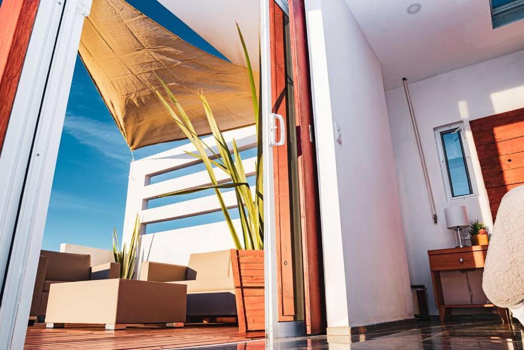 Cabana El Alamo Con Jacuzzi Villa บาเย เด กัวลาลูเป ภายนอก รูปภาพ