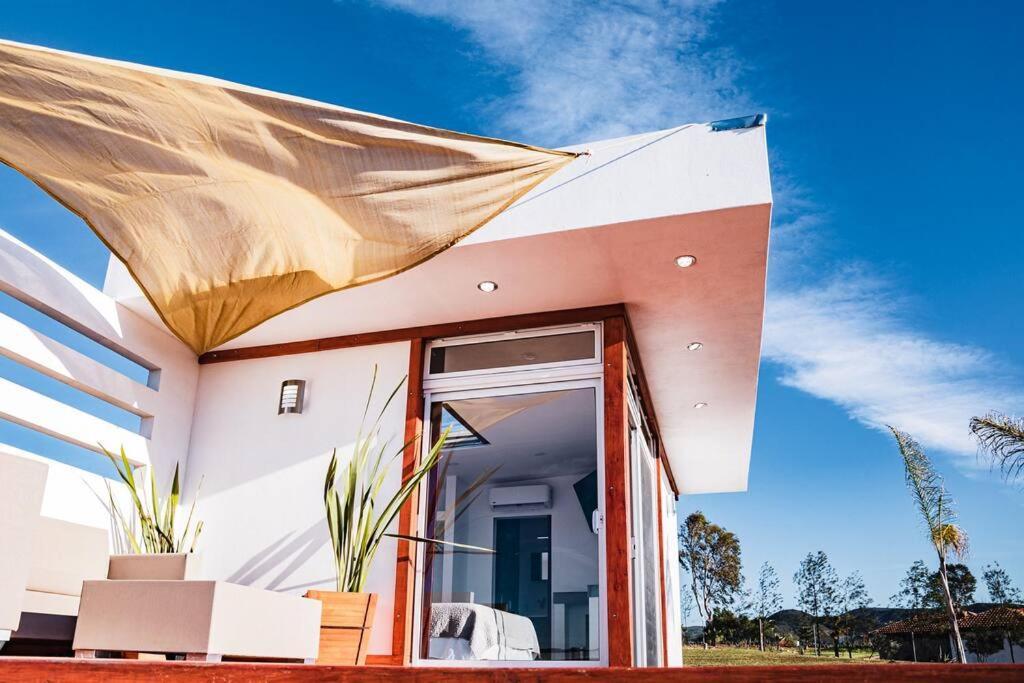 Cabana El Alamo Con Jacuzzi Villa บาเย เด กัวลาลูเป ภายนอก รูปภาพ